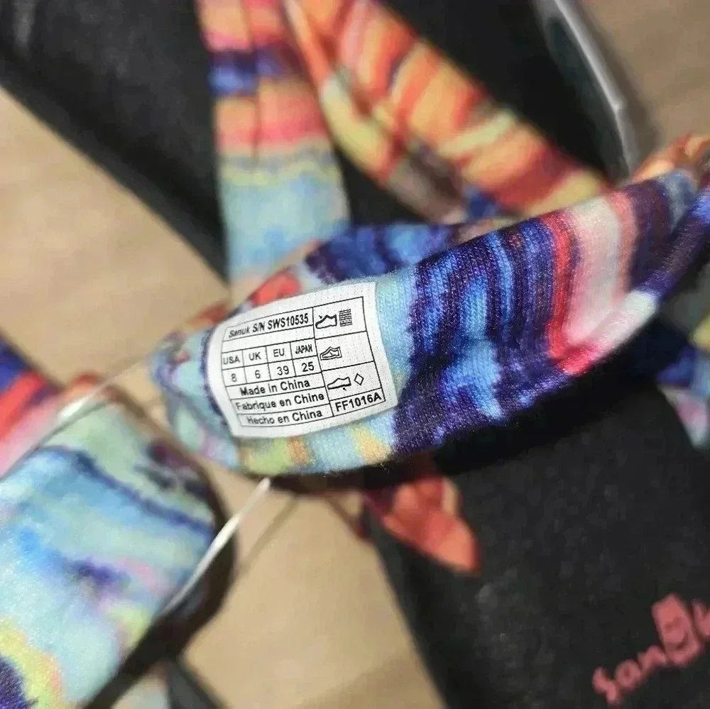 GUC Sanuk Yoga Sling 2 Memory Foam Sandals - Size 8 - Picture 7 of 9